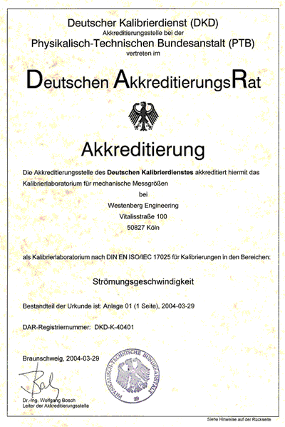 DKD-Kalibrierzeichen